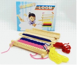 Mini kids Wooden Weaving Loom