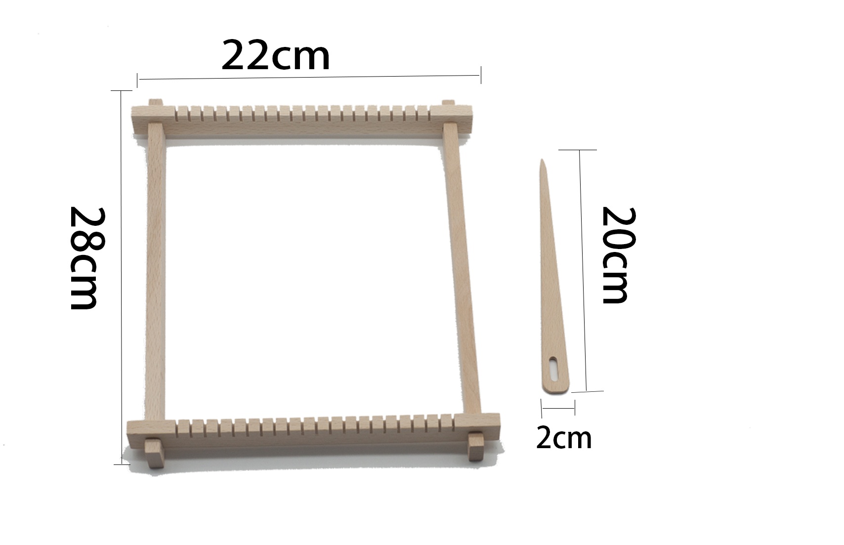 Wooden Kids Weaving Loom