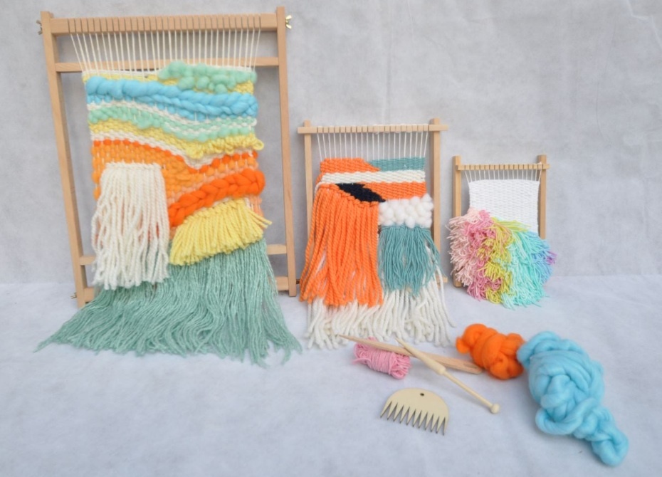 Small Wooden Weaving Loom