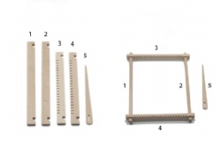 Wooden Kids Weaving Loom