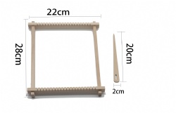 Wooden Kids Weaving Loom