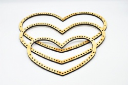 Heart Wooden Weaving Loom
